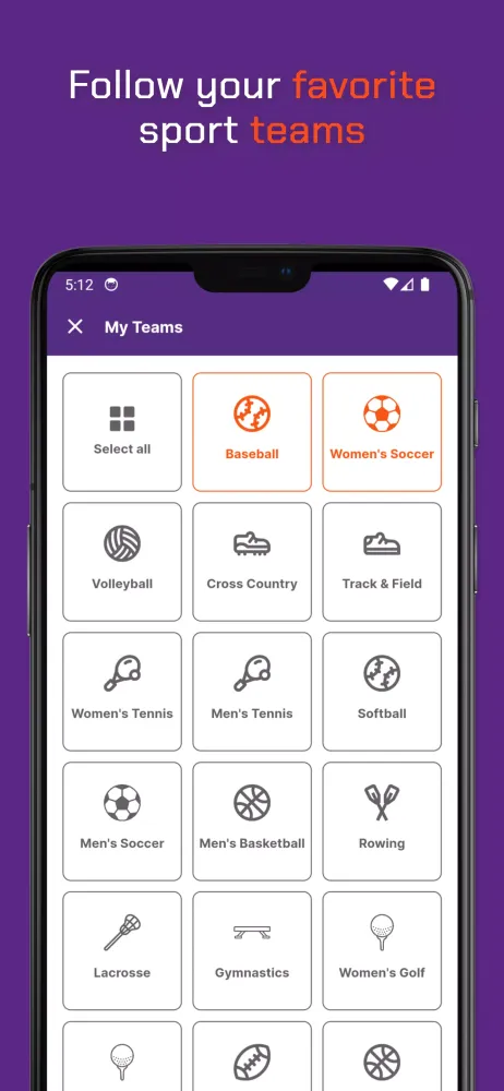 Clemson Tigers スクリーンショット