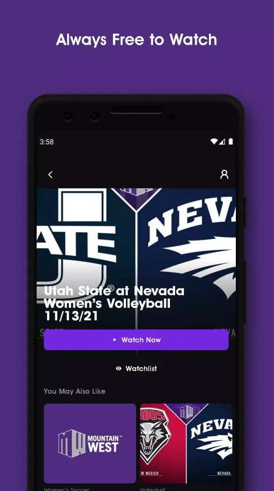 Mountain West Conference Screenshots