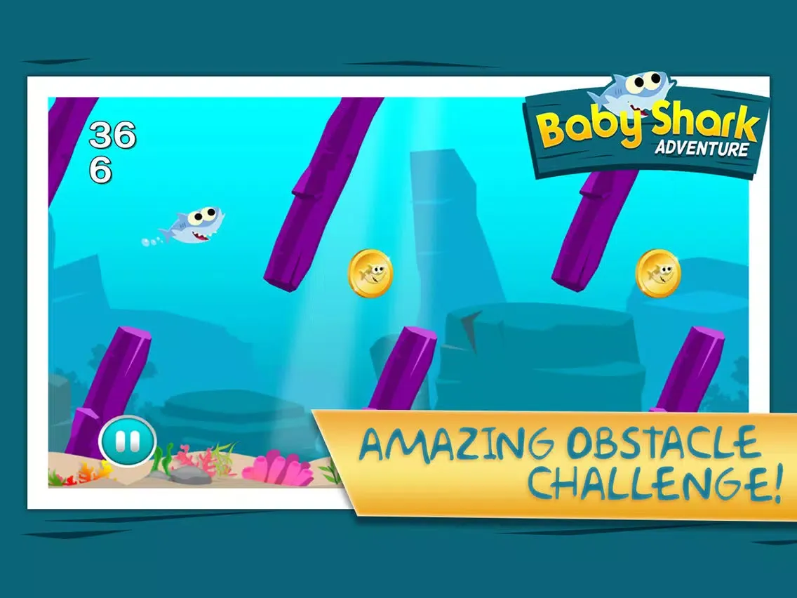 Скриншоты Baby Shark Adventure Game iPad 