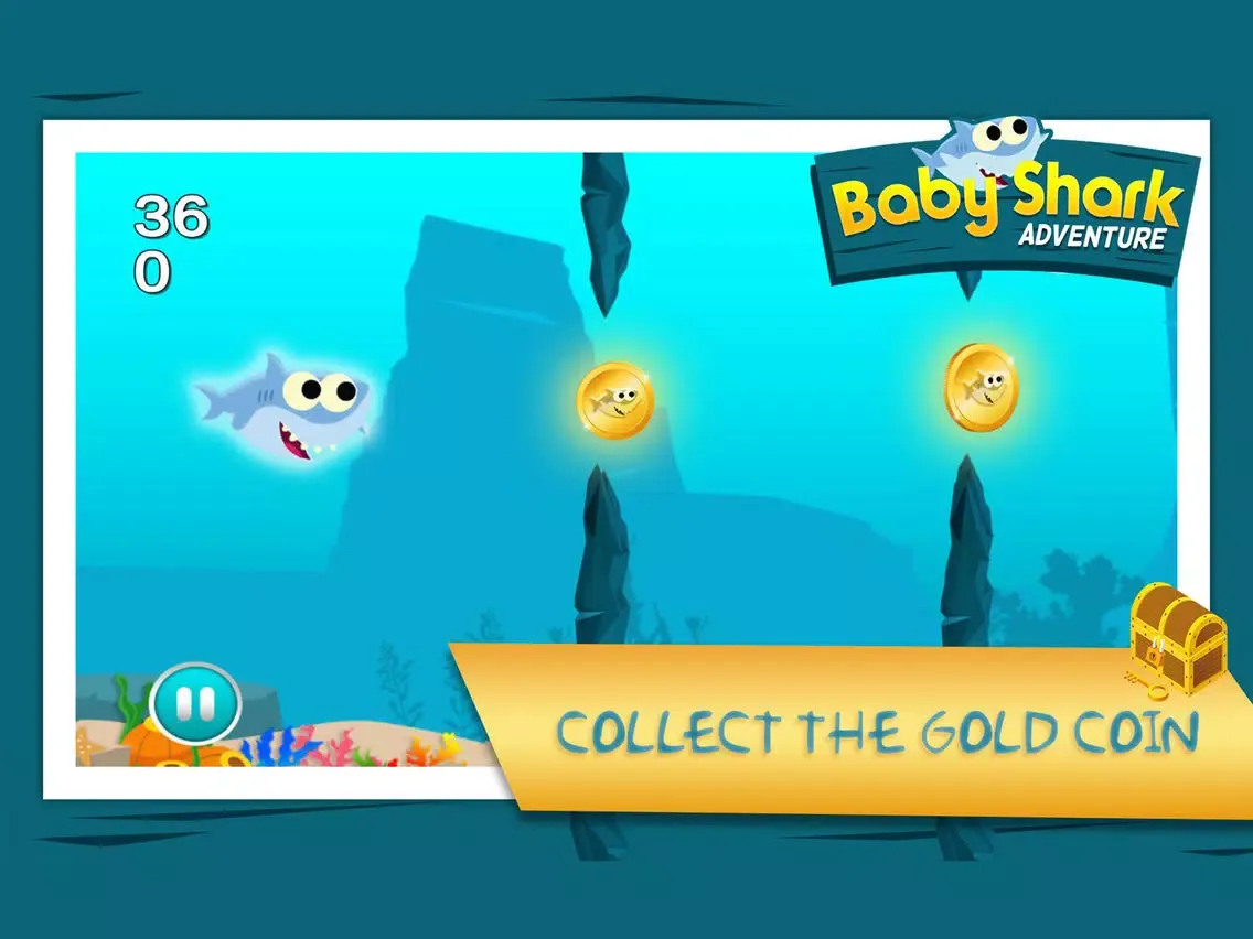 Скриншоты Baby Shark Adventure Game iPad 
