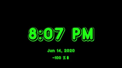 ภาพหน้าจอของ Big Live Clock-Wallpapers Time