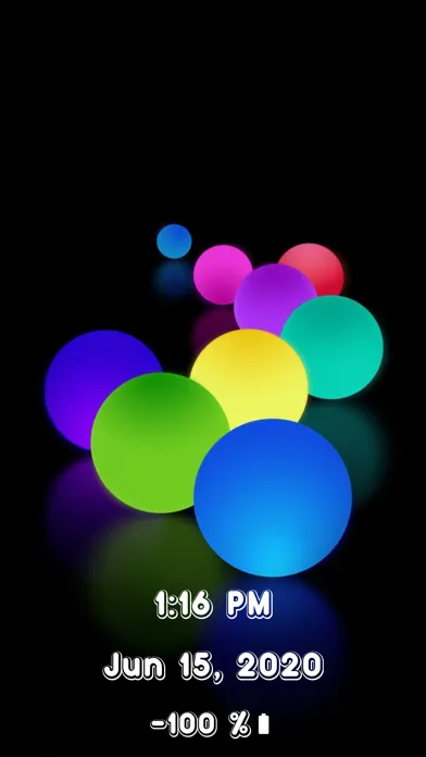 ภาพหน้าจอของ Big Live Clock-Wallpapers Time