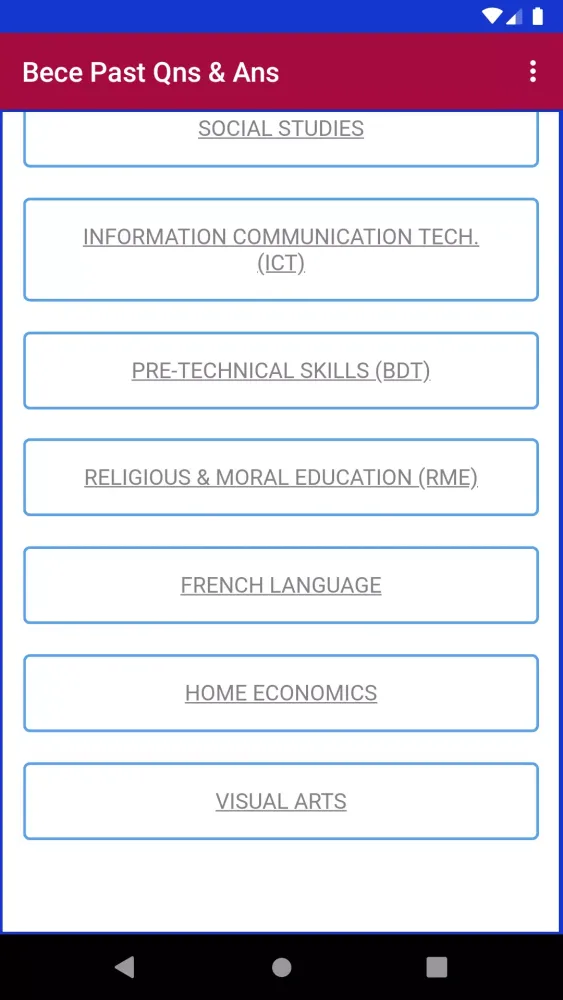 ภาพหน้าจอของ Bece past questions and answer