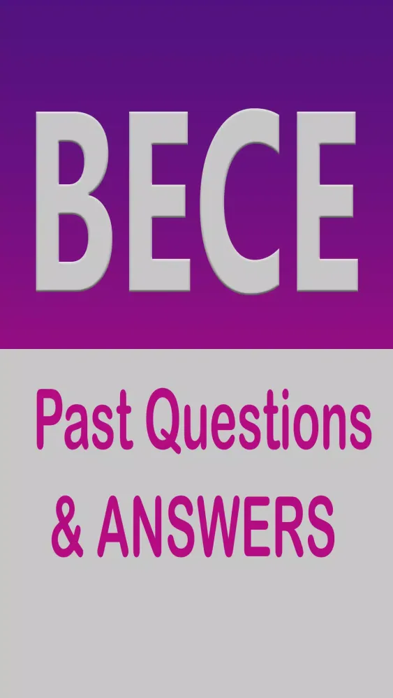 ภาพหน้าจอของ Bece past questions and answer