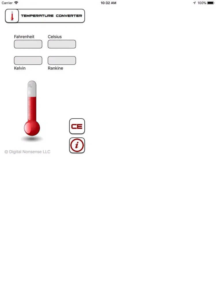 Capturas de pantalla de TempConverter iPad 