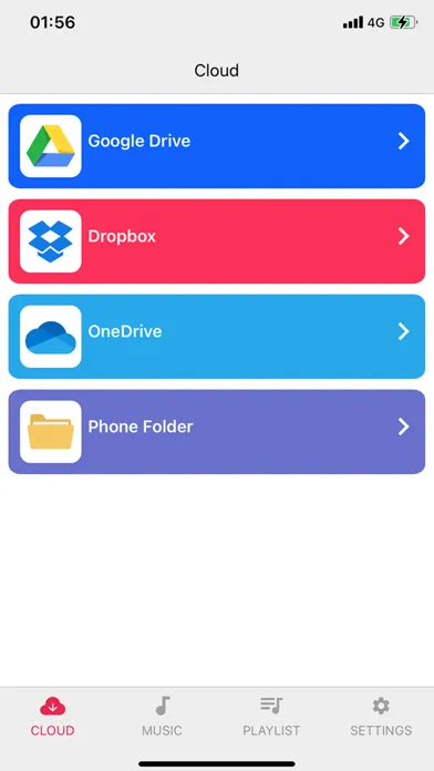 Ảnh chụp màn hình của Cloud Player Entertainment