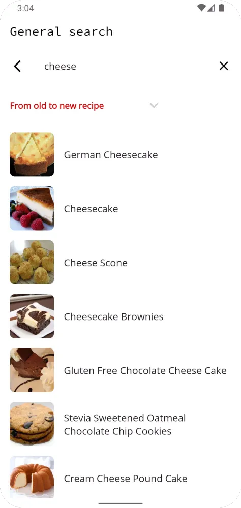 Ảnh chụp màn hình của Easy Baking Recipes