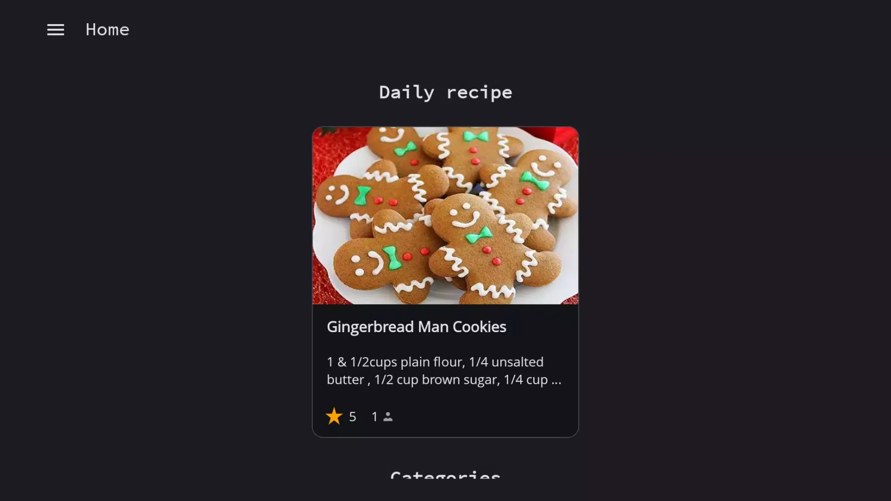 Ảnh chụp màn hình của Easy Baking Recipes