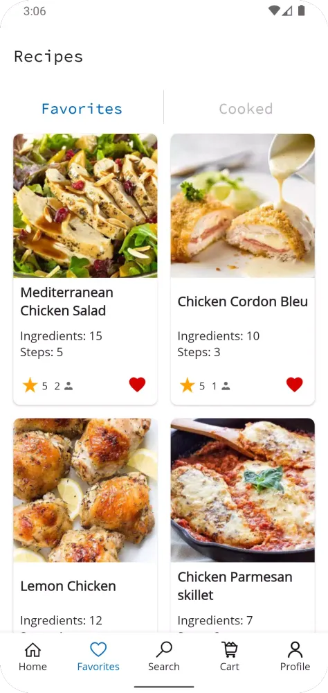 Chicken Recipes Ekran Görüntüleri