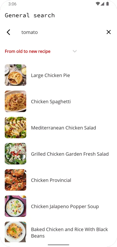 Chicken Recipes Ekran Görüntüleri