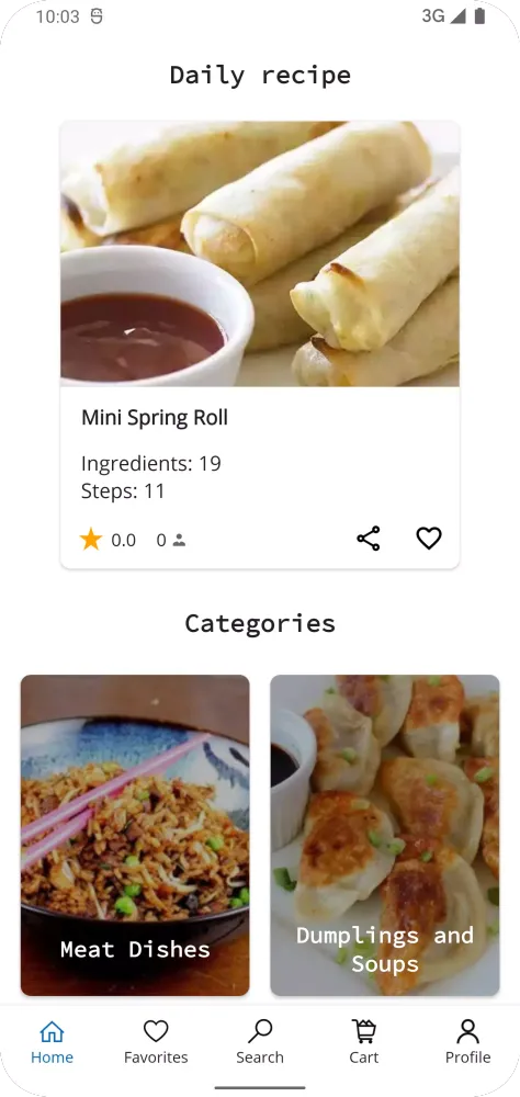Chinese Recipes سکرین شاٹس