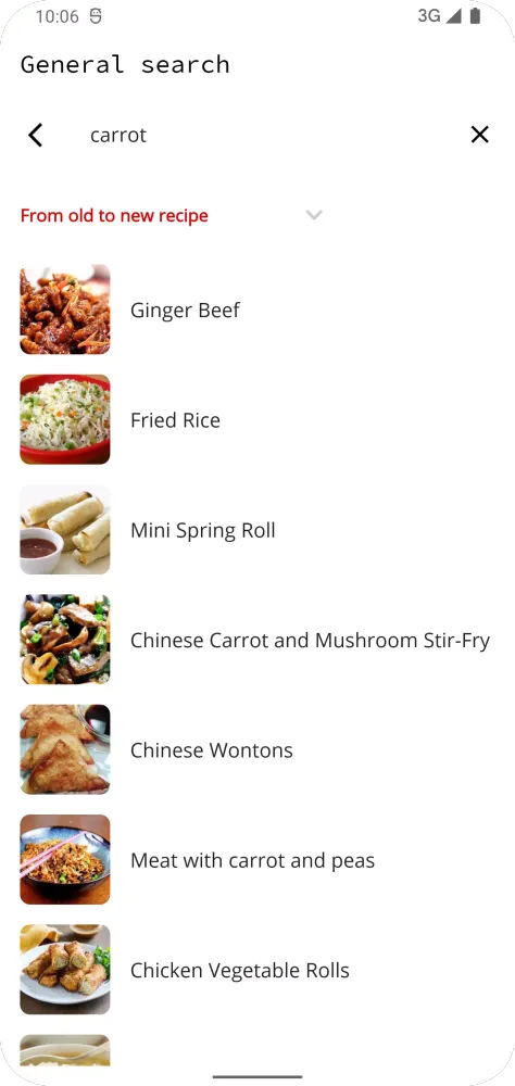 Chinese Recipes سکرین شاٹس