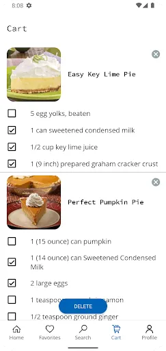 Cake and Baking Recipes应用截图