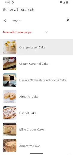 Cake and Baking Recipes应用截图