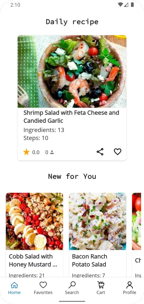 Salad Recipes Screenshots