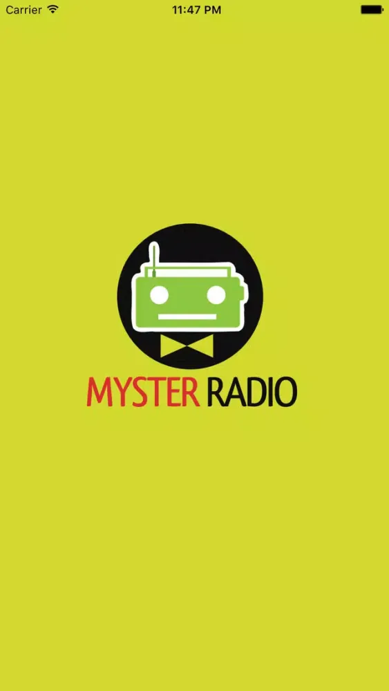 Captures d'écran de MysterRadio