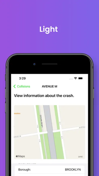 Tangkapan skrin NYC Car Crashes