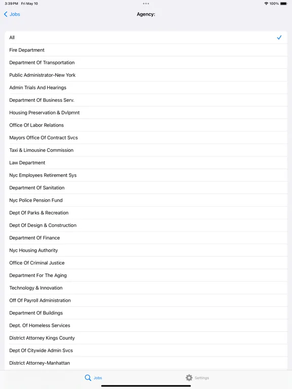 صور NYC Jobs iPad 
