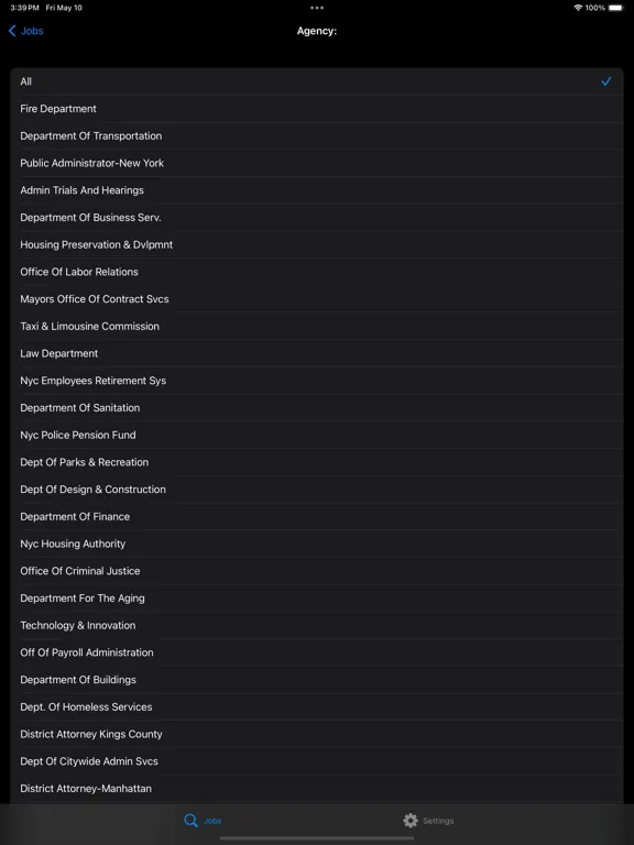 صور NYC Jobs iPad 