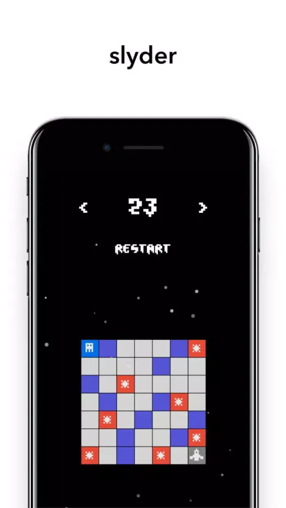 Captures d'écran de slyder puzzle