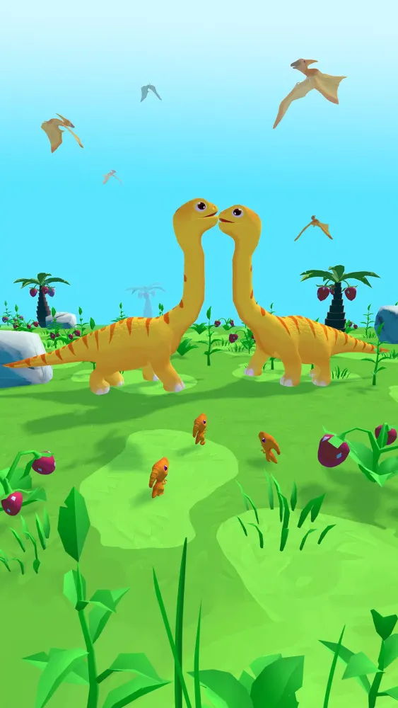 Tangkapan skrin Dino Evolution
