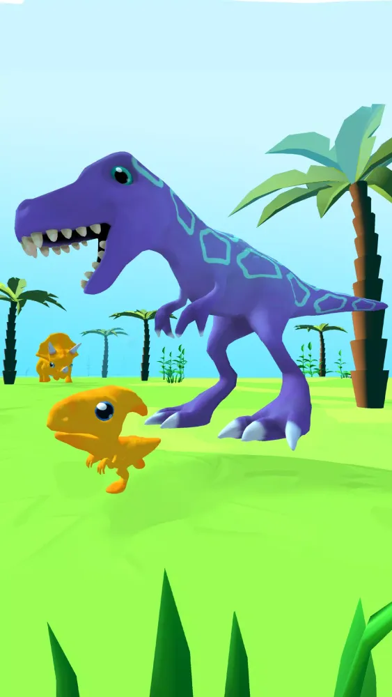 Tangkapan skrin Dino Evolution