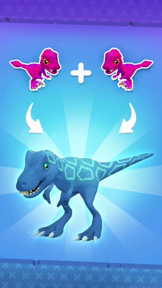 Tangkapan skrin Dino Evolution