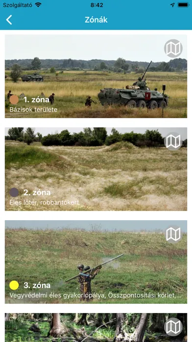 Táborfalvai Lőtér應用截圖