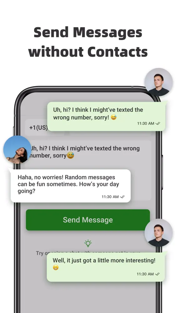 Zrzuty ekranu Direct Chat