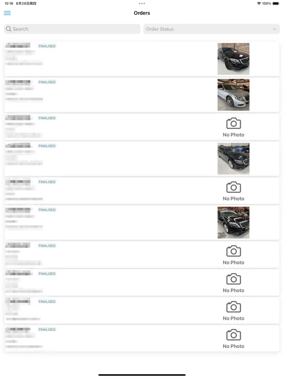 Zrzuty ekranu IMD Lite iPad 