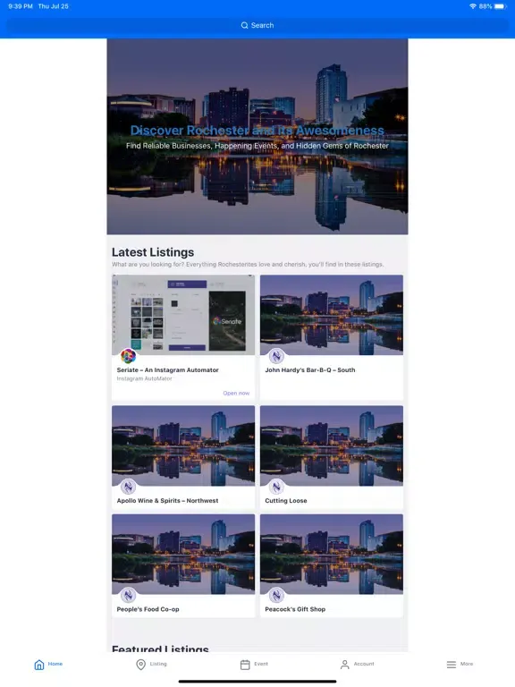 RMN Deals iPad  Screenshots