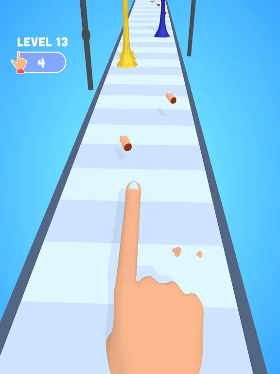 Tangkapan skrin Finger Runner 3D iPad 