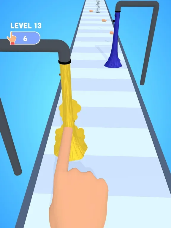 Tangkapan skrin Finger Runner 3D iPad 