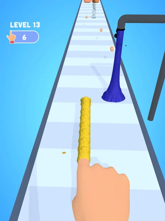 Tangkapan skrin Finger Runner 3D iPad 