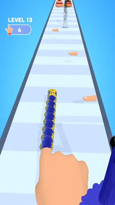 Tangkapan skrin Finger Runner 3D