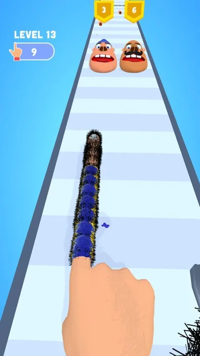 Tangkapan skrin Finger Runner 3D