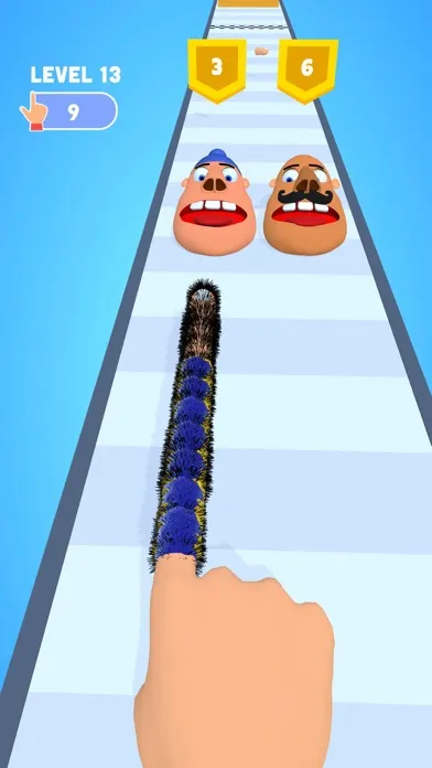 Tangkapan skrin Finger Runner 3D