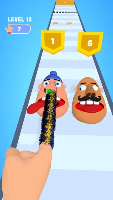 Tangkapan skrin Finger Runner 3D