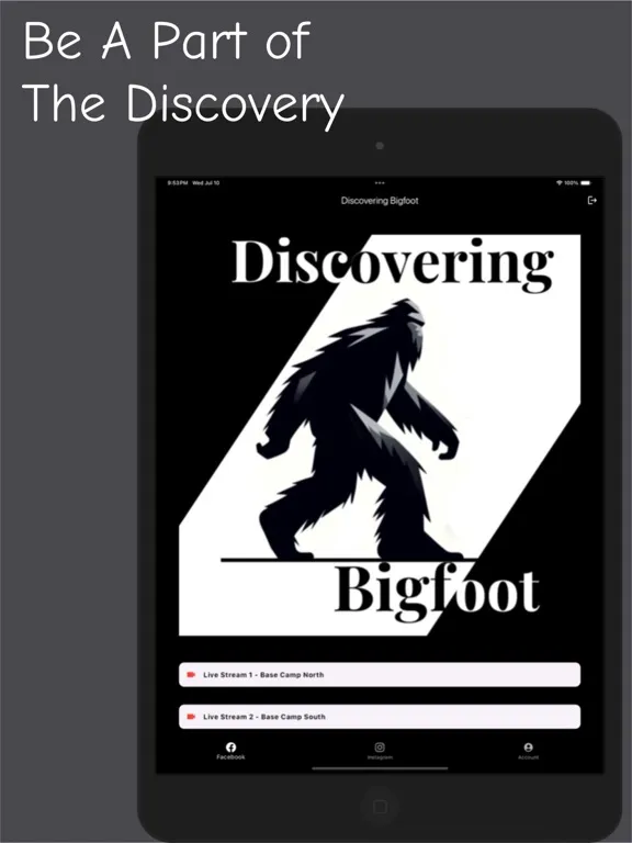 Capturas de pantalla de Discovering Bigfoot iPad 