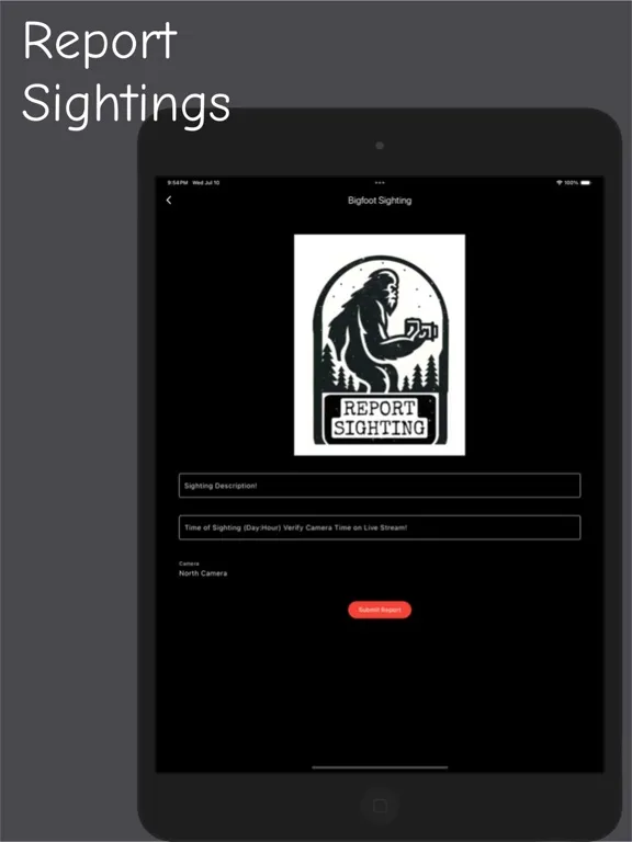 Capturas de pantalla de Discovering Bigfoot iPad 