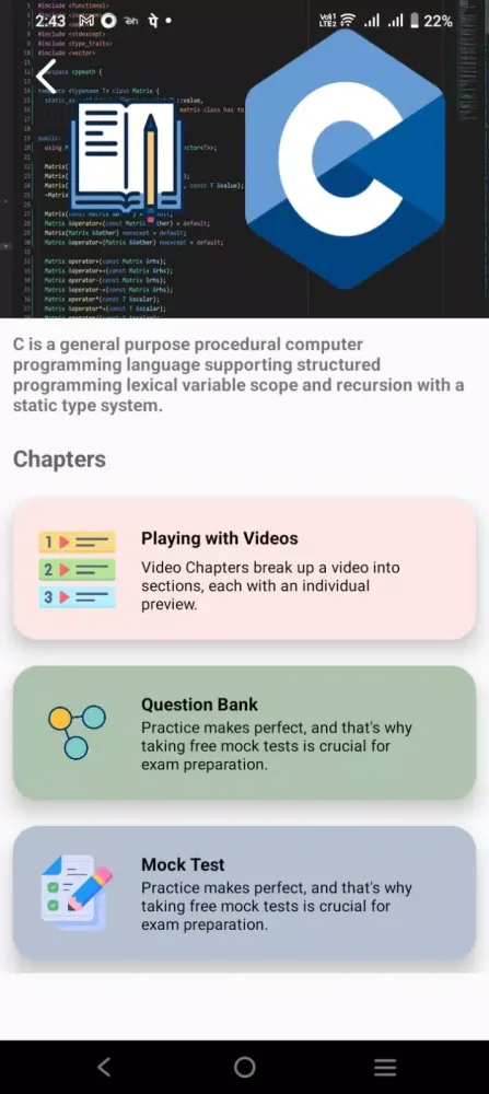 Zrzuty ekranu Disha's - eLearning App