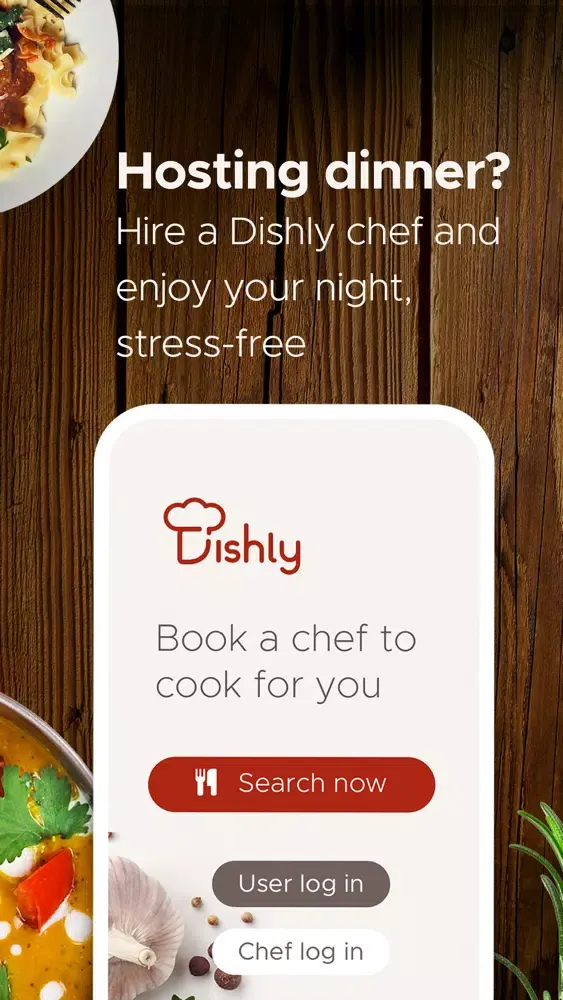 Tangkapan layar Dishly