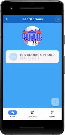 Captures d'écran de UCAD Mobile Services