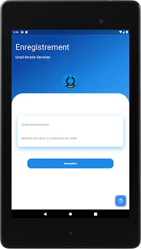 Captures d'écran de UCAD Mobile Services