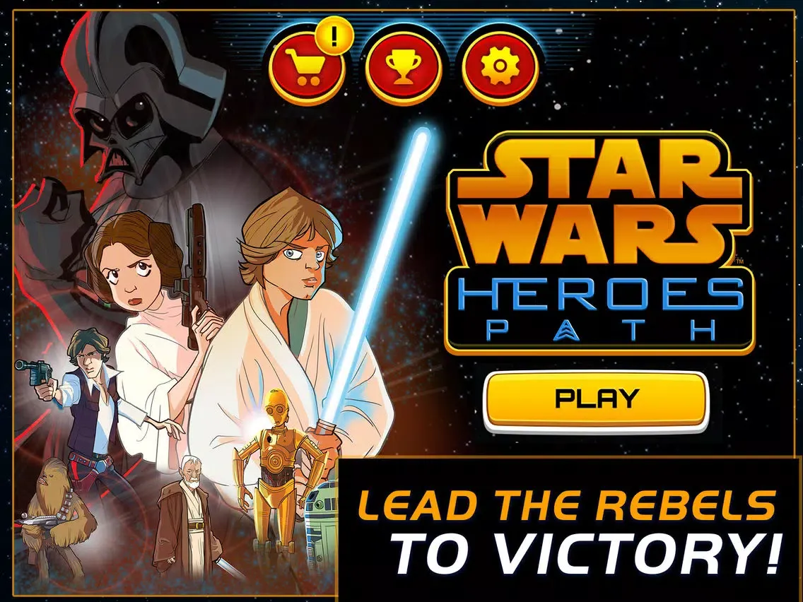 Star Wars - Heroes Path iPad 应用截图