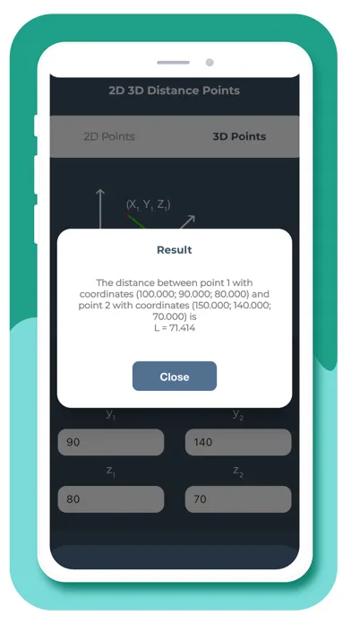 تصاویر Distance Points Calculator