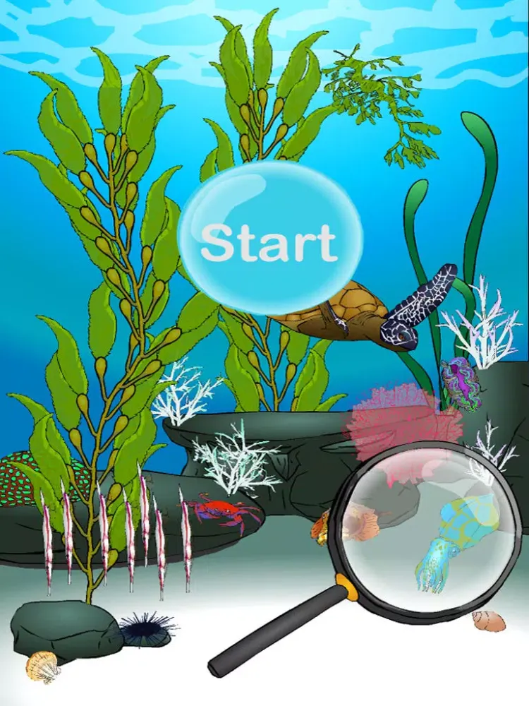 Capturas de pantalla de Find The Hidden Fish Lite iPad 