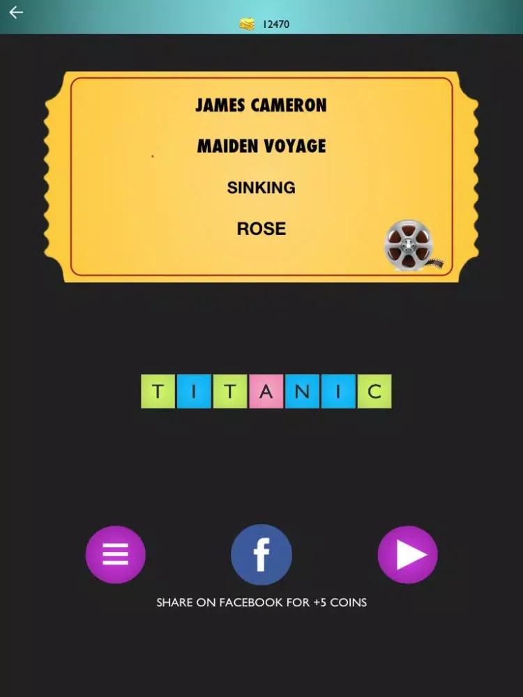 Screenshot di 4 Clues - What's the Movie? iPad 