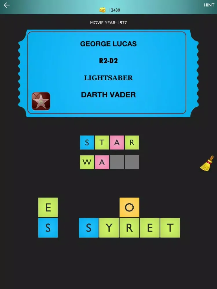 Screenshot di 4 Clues - What's the Movie? iPad 