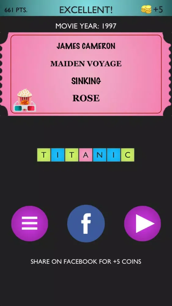 Screenshot di 4 Clues - What's the Movie?